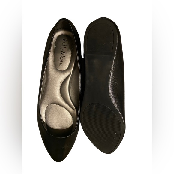 Kelly & Katie classic black womens flats size 8 - Picture 2 of 3